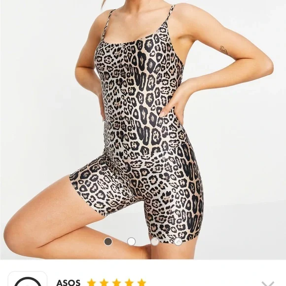 Onzie Leopard Print Jumpsuit - Picture 1 of 6